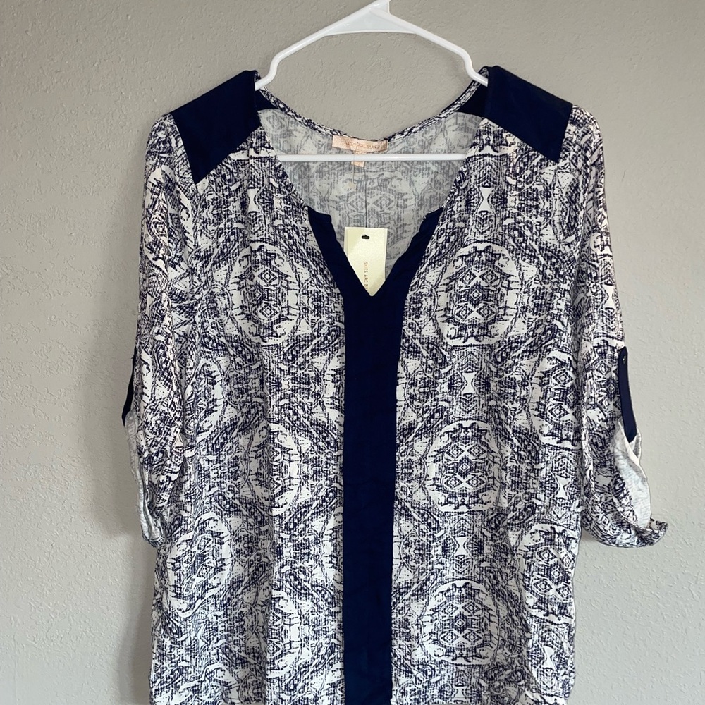 NWT Skies Are Blue Blouse NWT medium - Picture 1 of 5